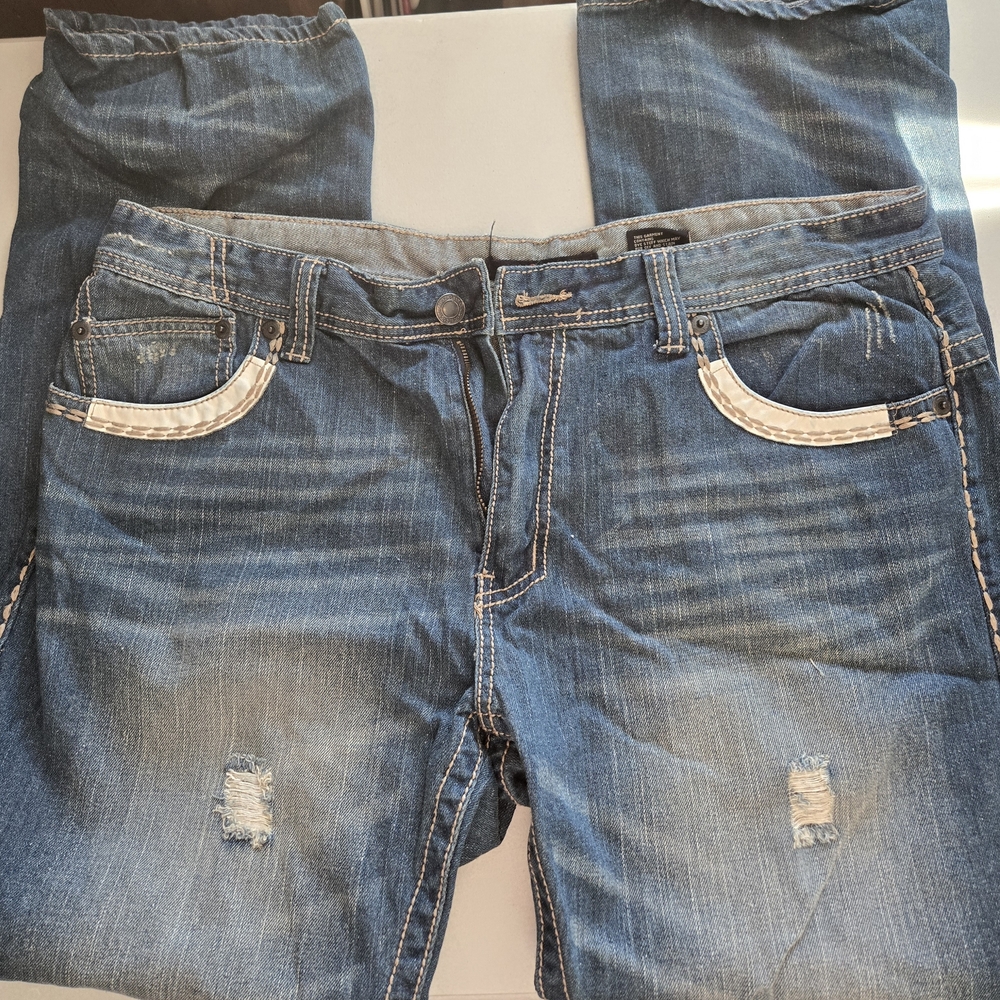 Men's Blue Jeans 40Wx32
